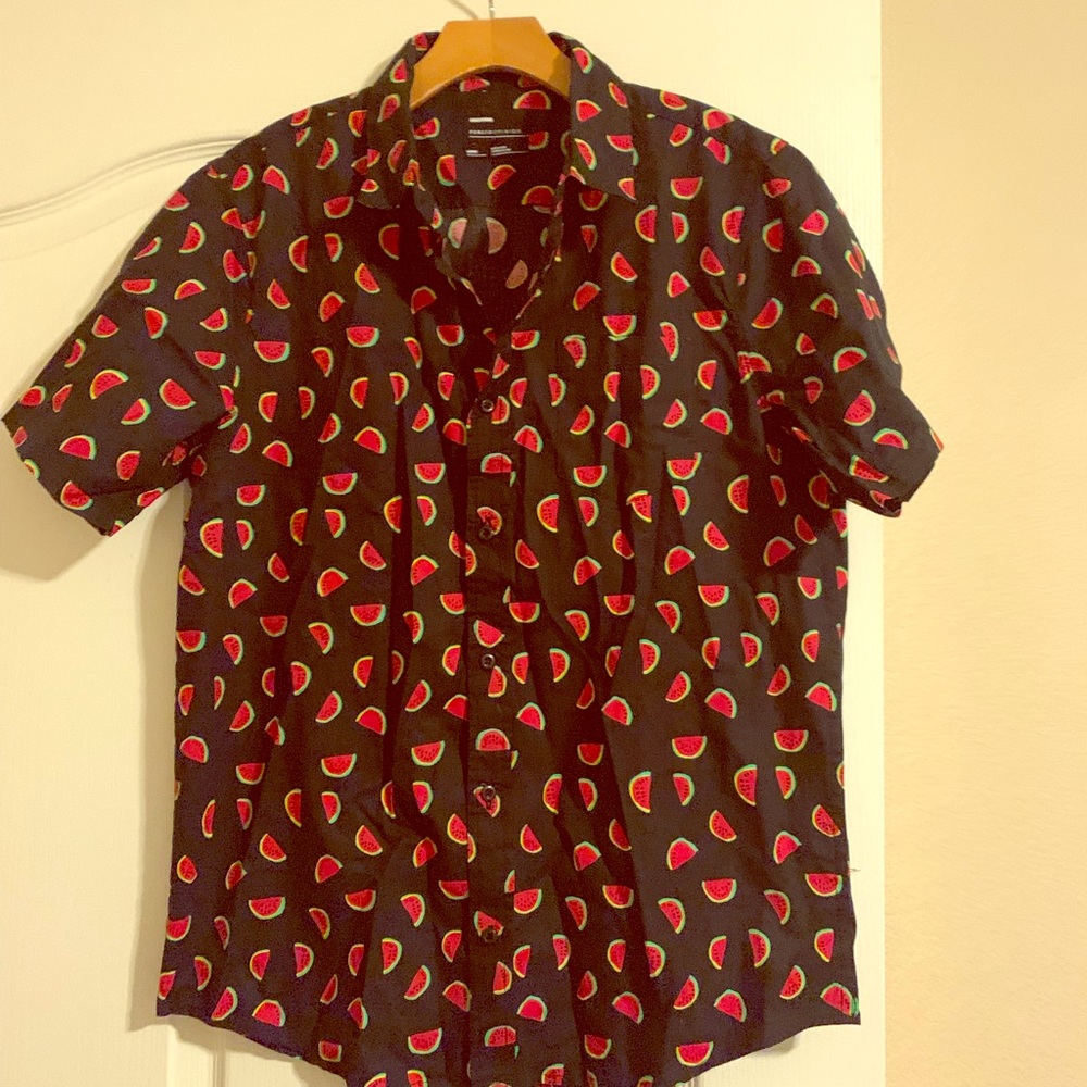 Public Opinion Button Down